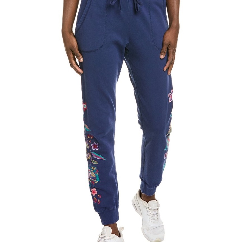 JOHNNY WAS  Embroidered Jogger Casual Pant - Picture 3 of 7